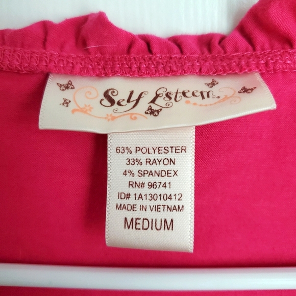 Pink Shirt with Ruffles - Picture 3 of 3